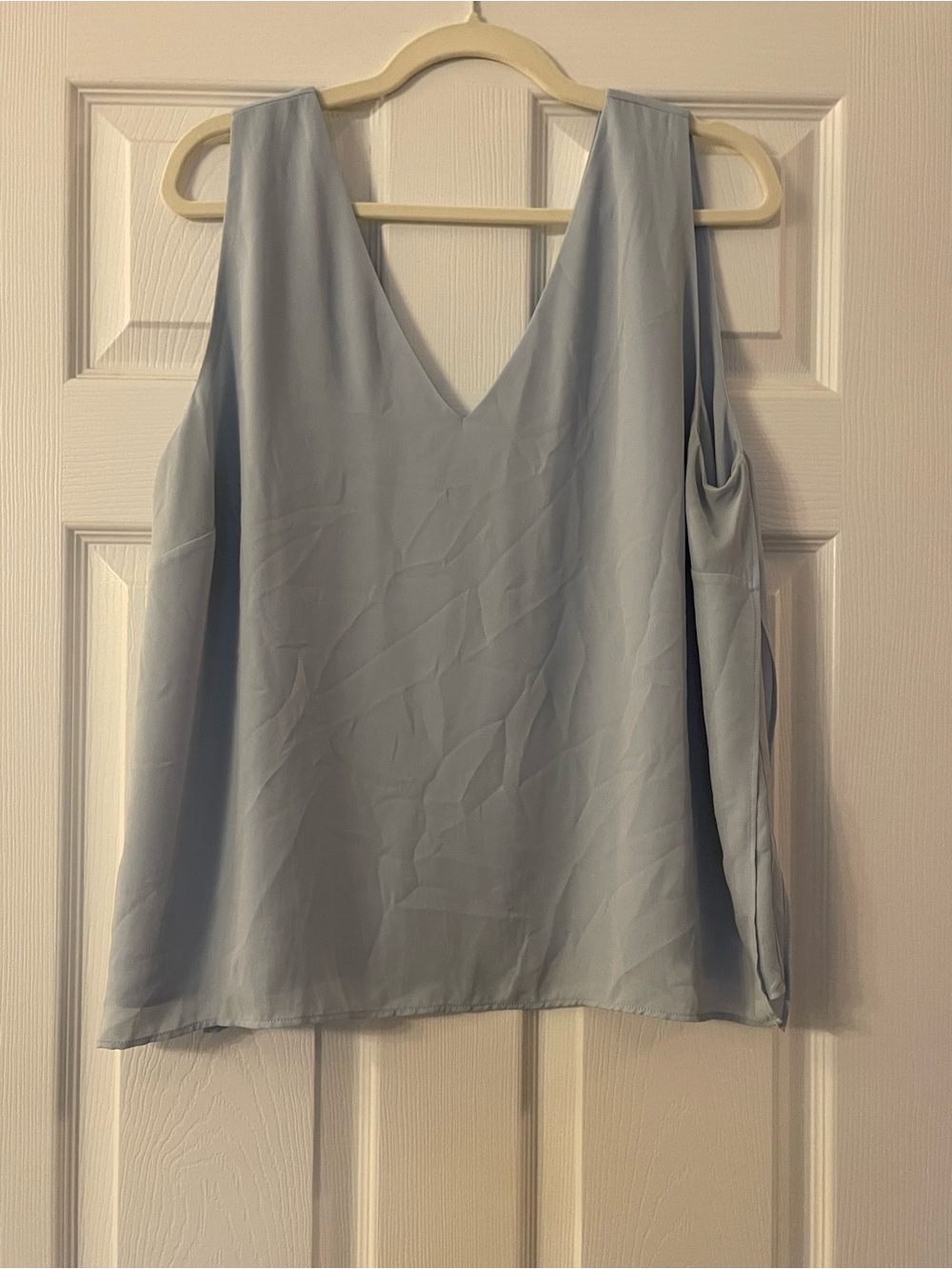 The Limited Light Blue V-Neck Tank / cami / Shell Women’s Top